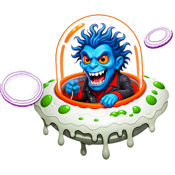 The cosmic ranch alien